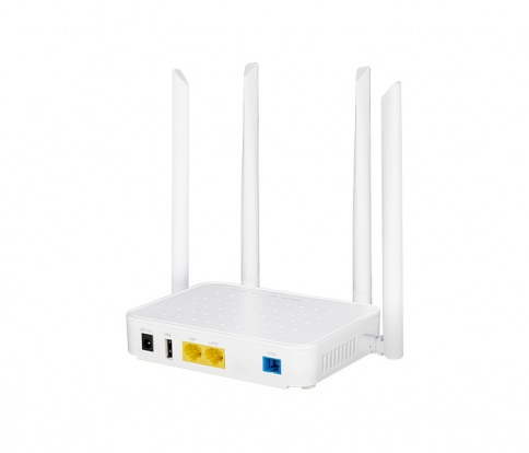 xPON ONU, 1 GPON/EPON port, 2x 1GE, WiFi ac, BDCOM