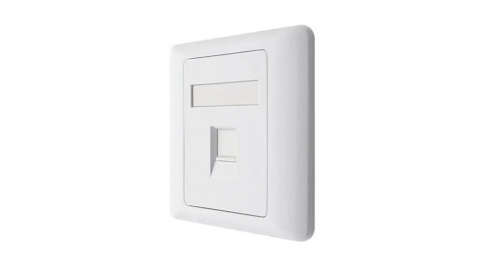 LAN როზეტის პანელი  - 1 პორტიანი