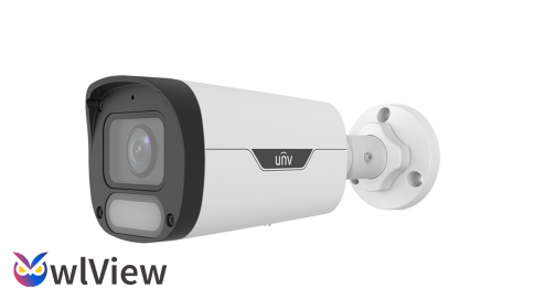 IP Camera - 4MP, 4mm, Mic, SD, ANR, UMD, Wise-ISP, Uniview