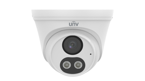 IP კამერა - 2მპ, 2.8მმ, Turret, SD, Mic, ANR, ColorHunter, Dual-light, Uniview