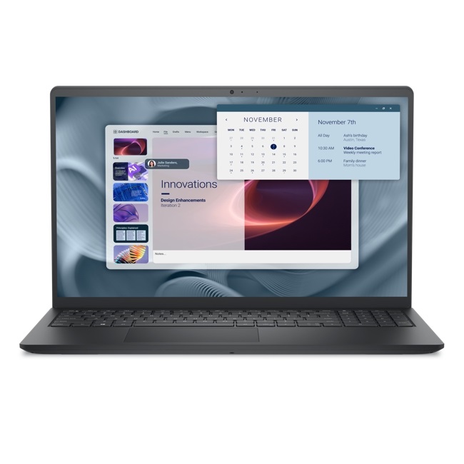Dell Pro 15 Essential PV15250/i7-1355U/16GB DDR5, 1x16GB, at 4400 MT/s//1 TB, M.2, PCIe NVMe, SSD UHD/FgrPr/Ubuntu/Realtek Wi-Fi 6 RTL8852BE, 2x2, 802.11ax, MU-MIMO, Bluetooth wireless card/15.6", Non-Touch, FHD, 120Hz, WVA, IPS, Anti-Glare, 250 nits/Kb/4-Cell Battery, 54WHr/65W AC/3Yr w