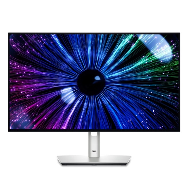 Dell UltraSharp 24 USB-C Hub Monitor-U2424HE/60.47cm(23.8")/1920x1080 at 120Hz/IPS/AG/16:9/178°/178°/250 cd/m2/1000:1(typ) / 5ms / 16.7 million colors, 100% sRGB, 100% BT.709, 85% DCI-P3, Delta E < 2 / VESA (100 mm); Tilt -5° to 21°,  Swivel (-45° to 45°), Pivot (-90° to 90°), height adjustable (150mm) / 1 x DP 1.4 (HDCP 1.4), 1 x HDMI 1 .4, 1 x USB-C upstream, 1 x DP (Out), 1 x Audio line out, 1x RJ45,4 x USB-A,  1 x USB-C downstream,2 x USB-C upstream/5.91 kg (8.45 kg) Cable in BOX:  Power, DP
