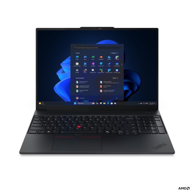 Lenovo ThinkPad E16 AMD G4 16"WUXGA_AG_400N, RYZEN_AI_7_345, 16GB. 512GB M.2, DOS, 2Y