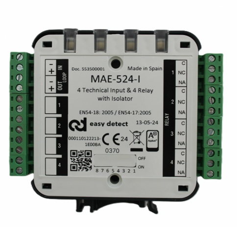 Addressable 4 Input / 4 Output Module