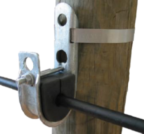 ADSS ტიპის ოპტიკურ-ბოჭკოვანი კაბელის დამჭერი სამაგრი 8-12მმ