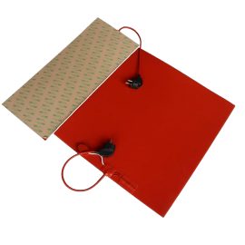 სილიკონის გამათბობელი ლითიუმის აკუმულატორისთვის - თერმოსტატით - 230ვ, 200 ვტ, 7-25°C, 440*430მმ