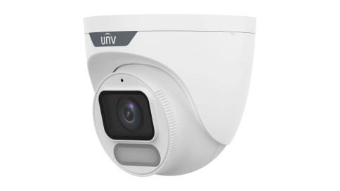 IP კამერა - 8მპ, 2.8მმ, Turret, UMD, Mic, SD, ColorHunter, Wise-ISP, Uniview