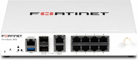 Firewall- FortiGate-90G 8 x GE RJ45 ports, 2 x 10GE RJ45/SFP+ shared media WAN ports