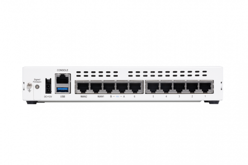 FirewallFortiGate-70G 10 x GE RJ45 ports (including 7 x Internal Ports, 2 x WAN Ports, 1 x DMZ Port)
