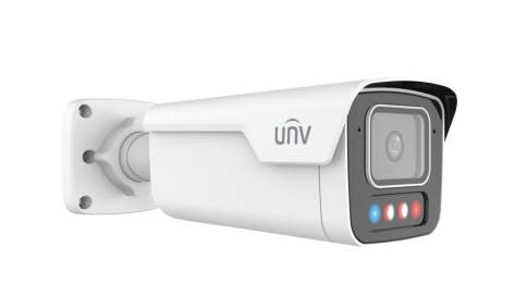 IP Camera - 4MP, 2.8mm, Bullet, Mic, Speaker, SD, ANR, UMD, IK10, Wise-ISP, Uniview