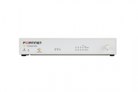 Firewall- FortiGate-50G 5 x GE RJ45 ports (including 4 x Internal Ports, 1 x WAN Ports)