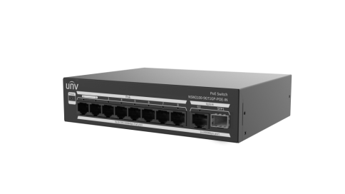 Managed PoE Switch - 8P GE af/at, 1S, Uniview
