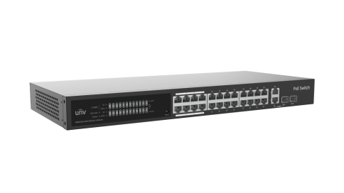 Managed PoE Switch - 24P GE af/at, 1S, Uniview
