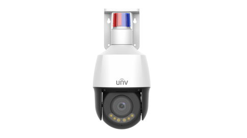 IP Camera - 4MP, Dome, PTZ, 5x, SD, Mic, IR40, Tri-Guard,  Wise-ISP, Uniview