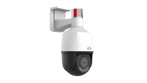 IP Camera - 4MP, Dome, PTZ, 5x, SD, Mic, IR40, Tri-Guard,  Wise-ISP, Uniview