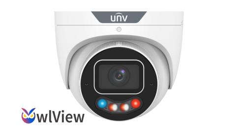 IP კამერა - 4მპ, 2.8მმ, Turret, Mic, Speaker, SD, ANR, UMD, IK10, Wise-ISP