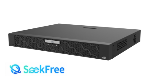 16-channel IP video recorder NVR - 2 HDD, Seekfree, Uniview