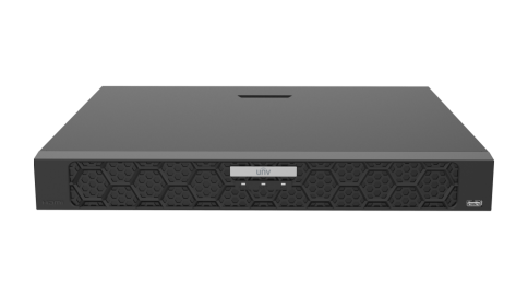 32-channel IP video recorder NVR - 2 hard drives, Seekfree, Uniview