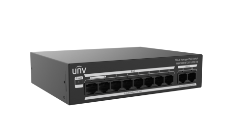 მართვადი PoE სვიჩი - 8 x 10/100Mbps POE port (RJ45) ,2 x GP(RJ45), Uniview