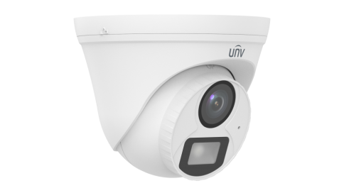 ანალოგური კამერა 2MP 2.8mm, Turret, ColorHunter Warm Light, Mic, Uniview