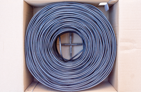 ქსელის კაბელი - Cat5e FTP 20% სპილენძი, გარე გამოყენების, 305 მეტრი